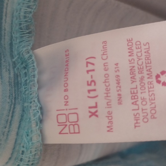 Flare legs stretch pants Jr size xlarge  15-17 no boundaries - Picture 5 of 5